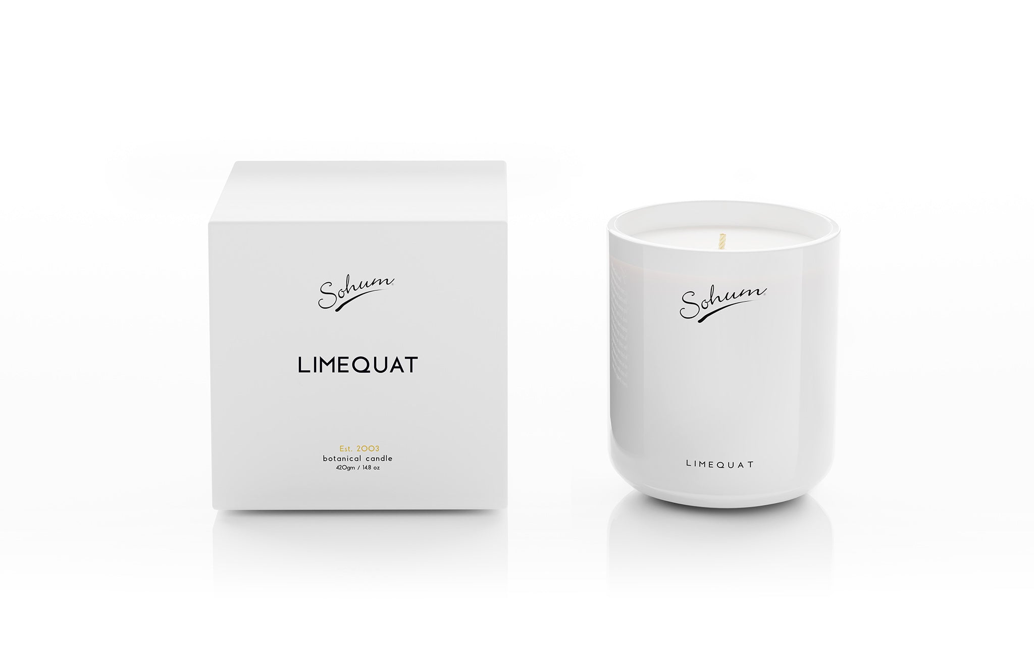 Limequat Signature Candle