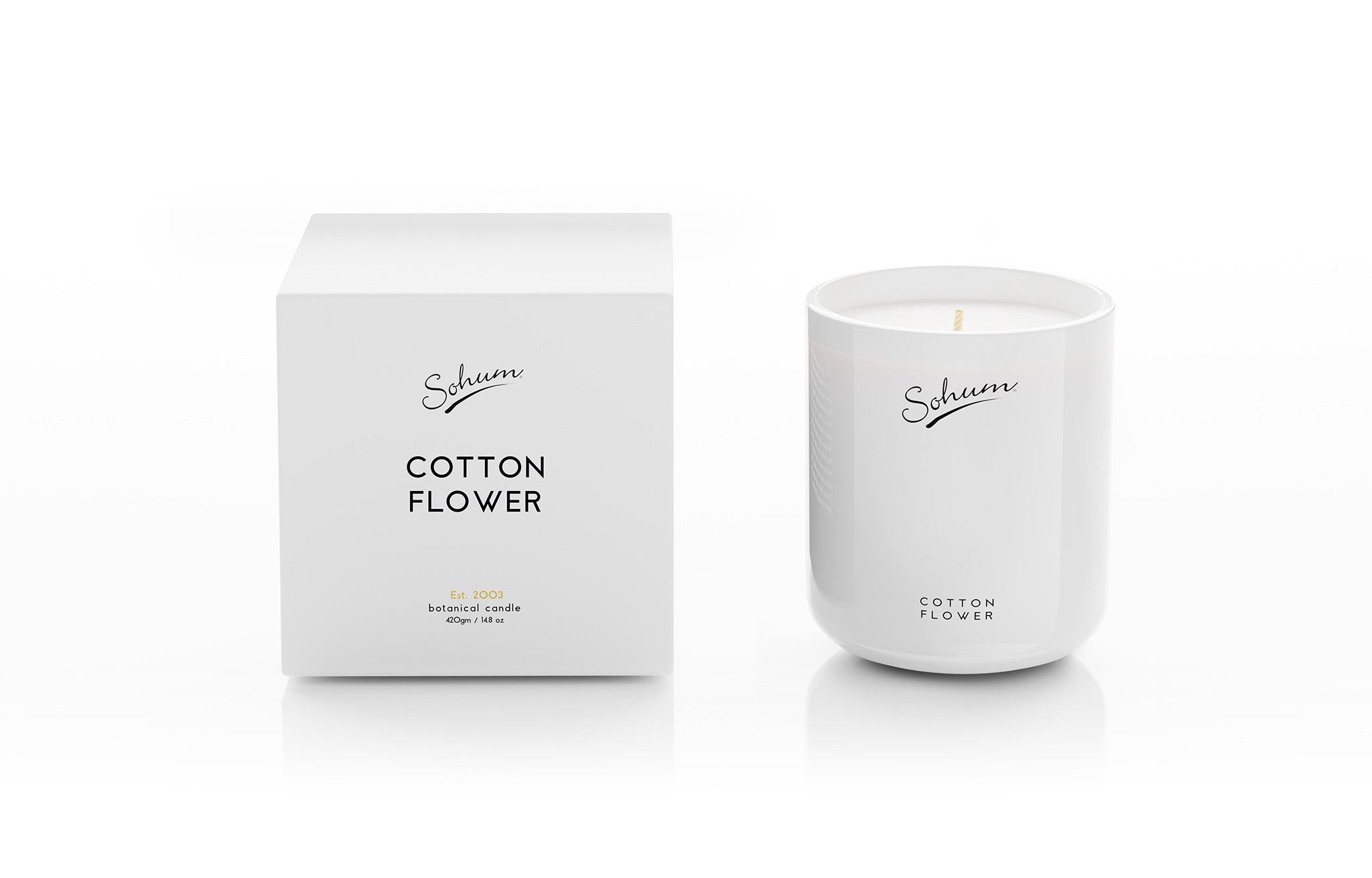 Cotton Flower Signature Candle