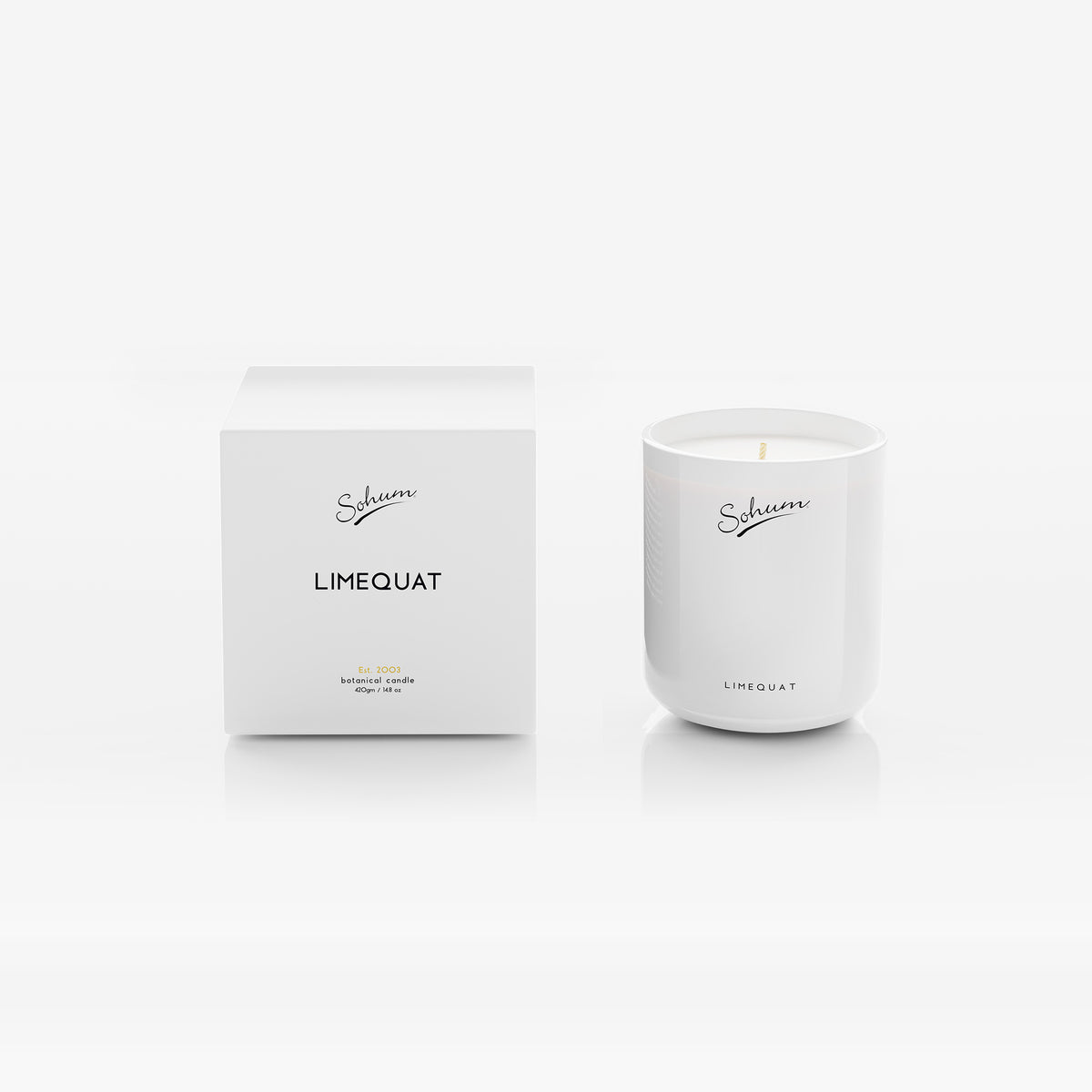 Limequat Signature Candle