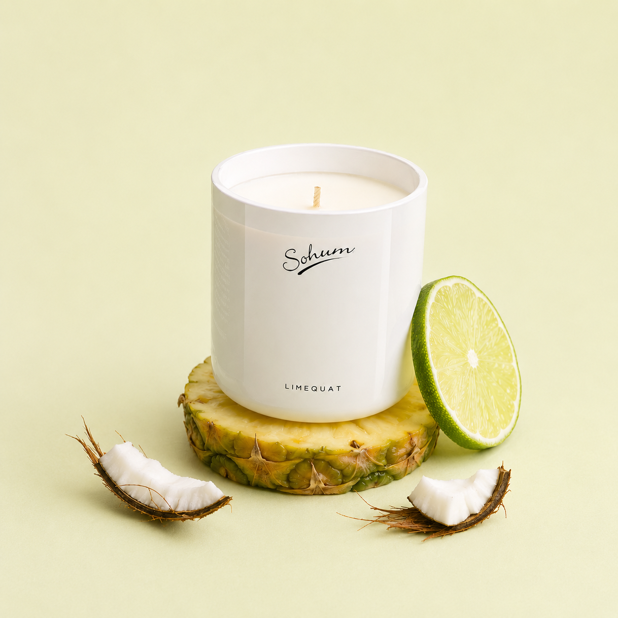 Limequat Signature Candle