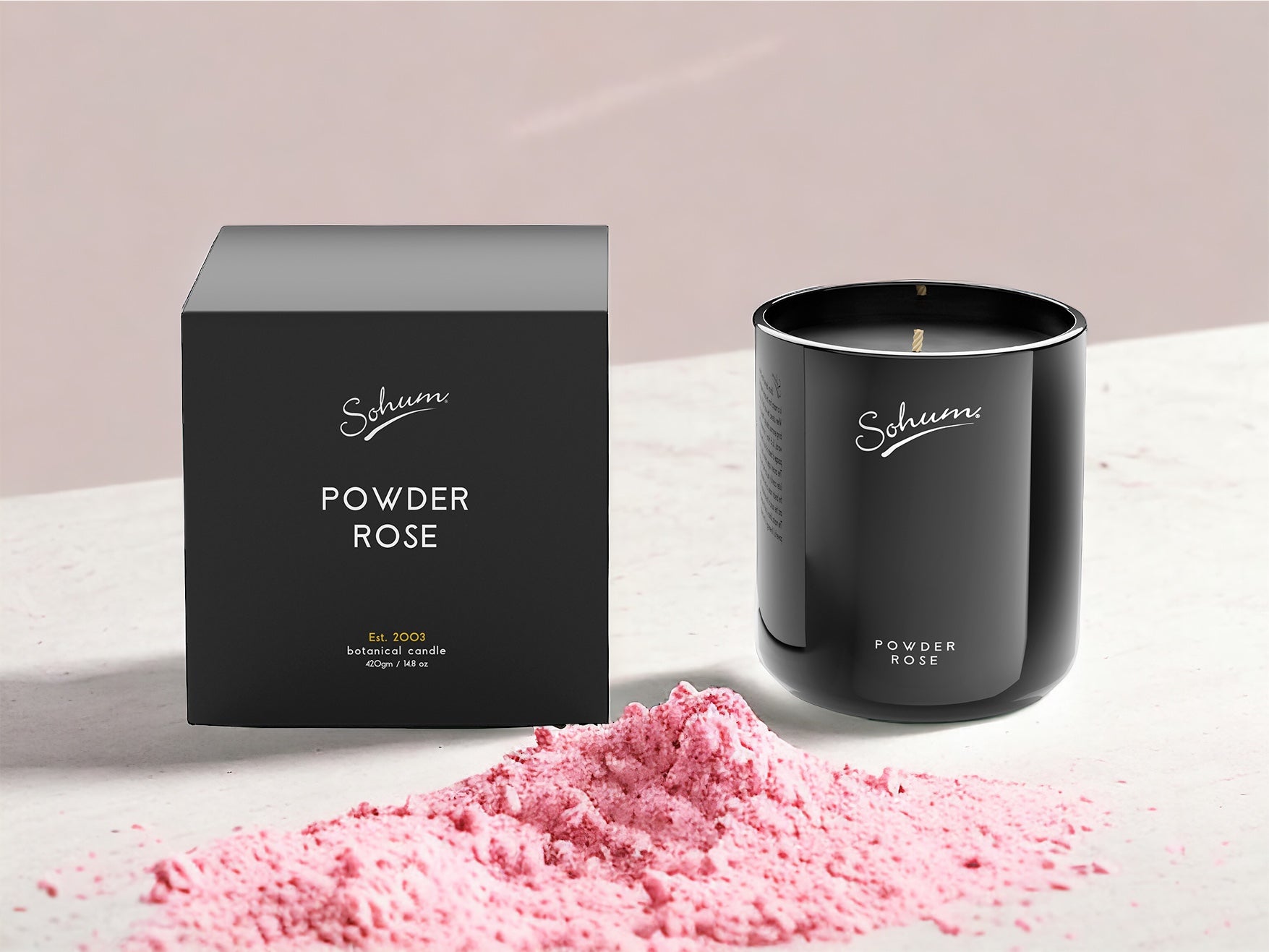 Powder Rose Signature Candle