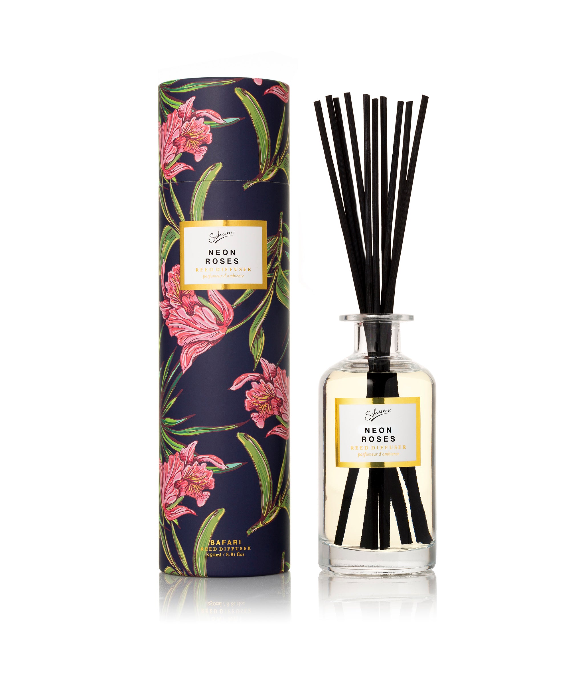 Neon Roses Reed Diffuser