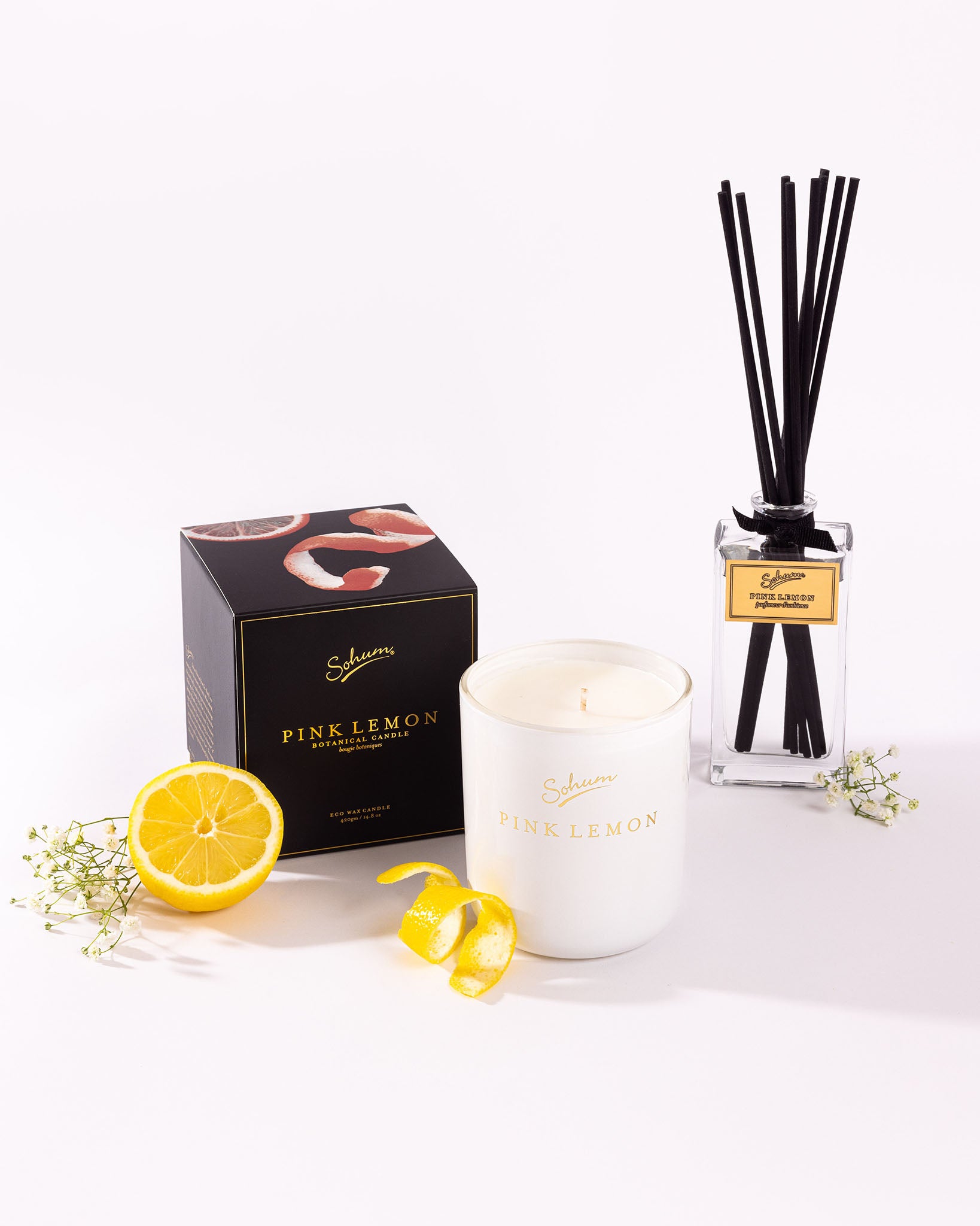 Pink Lemon Reed Diffuser