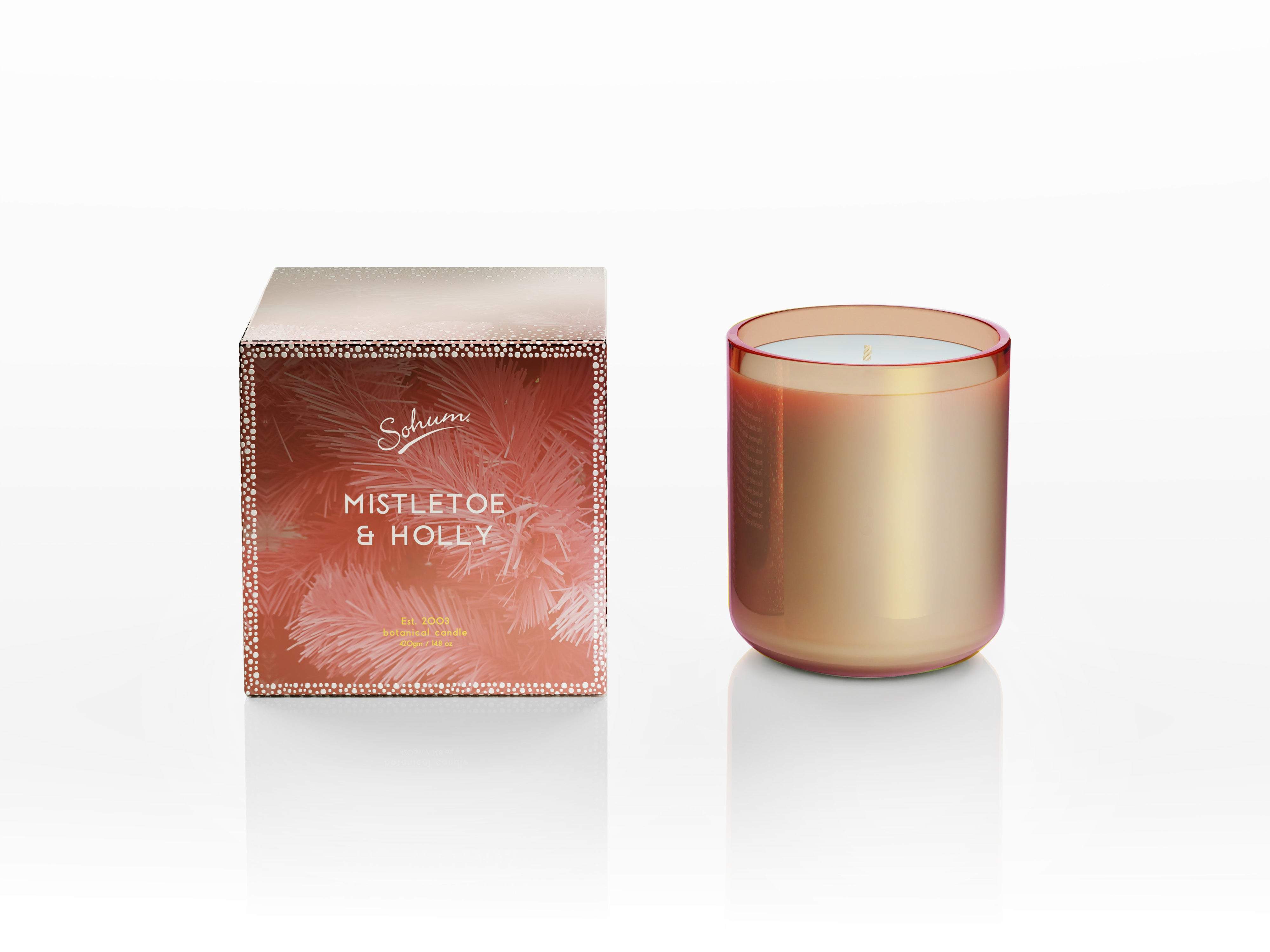 Mistletoe & Holly Eco Candle