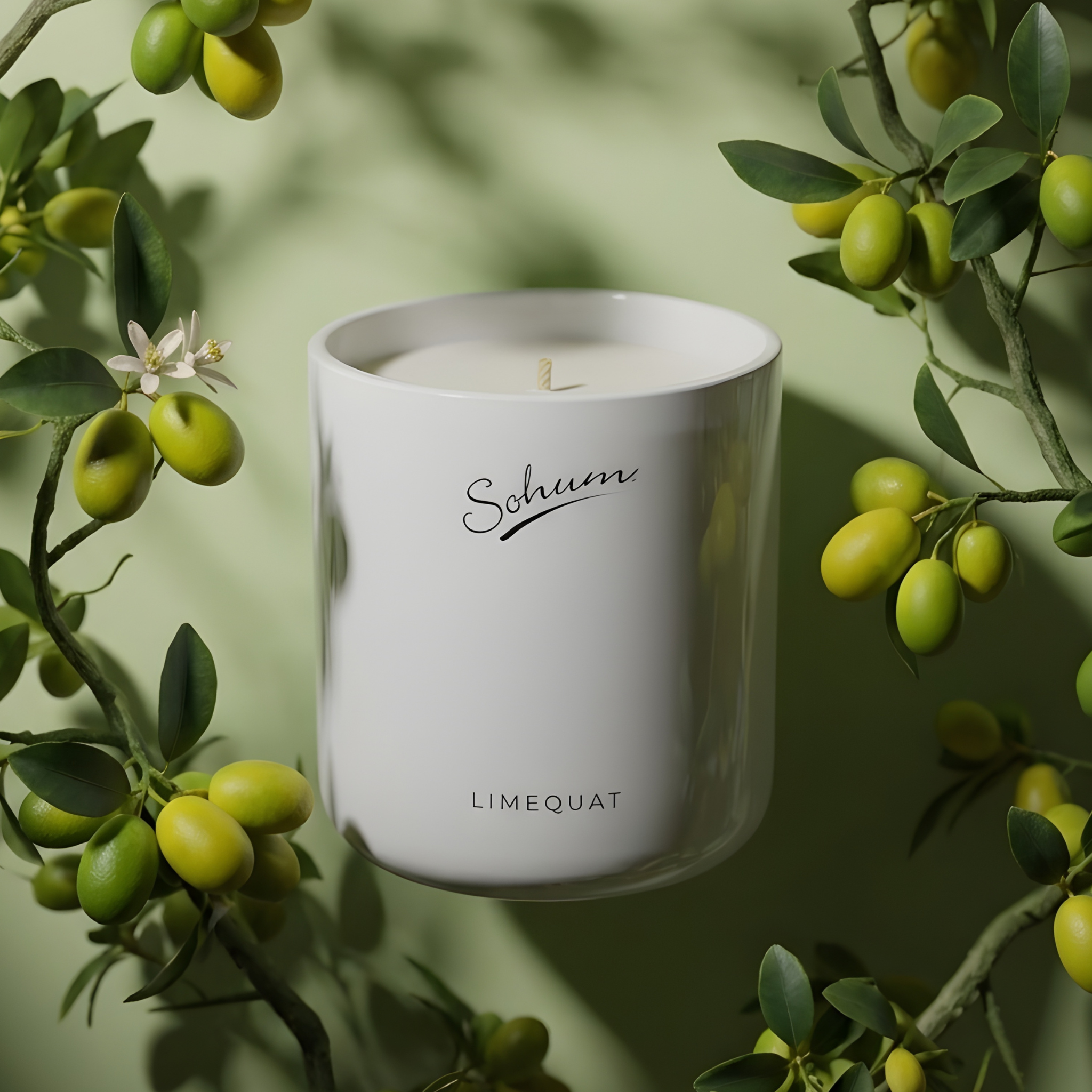Limequat Signature Candle