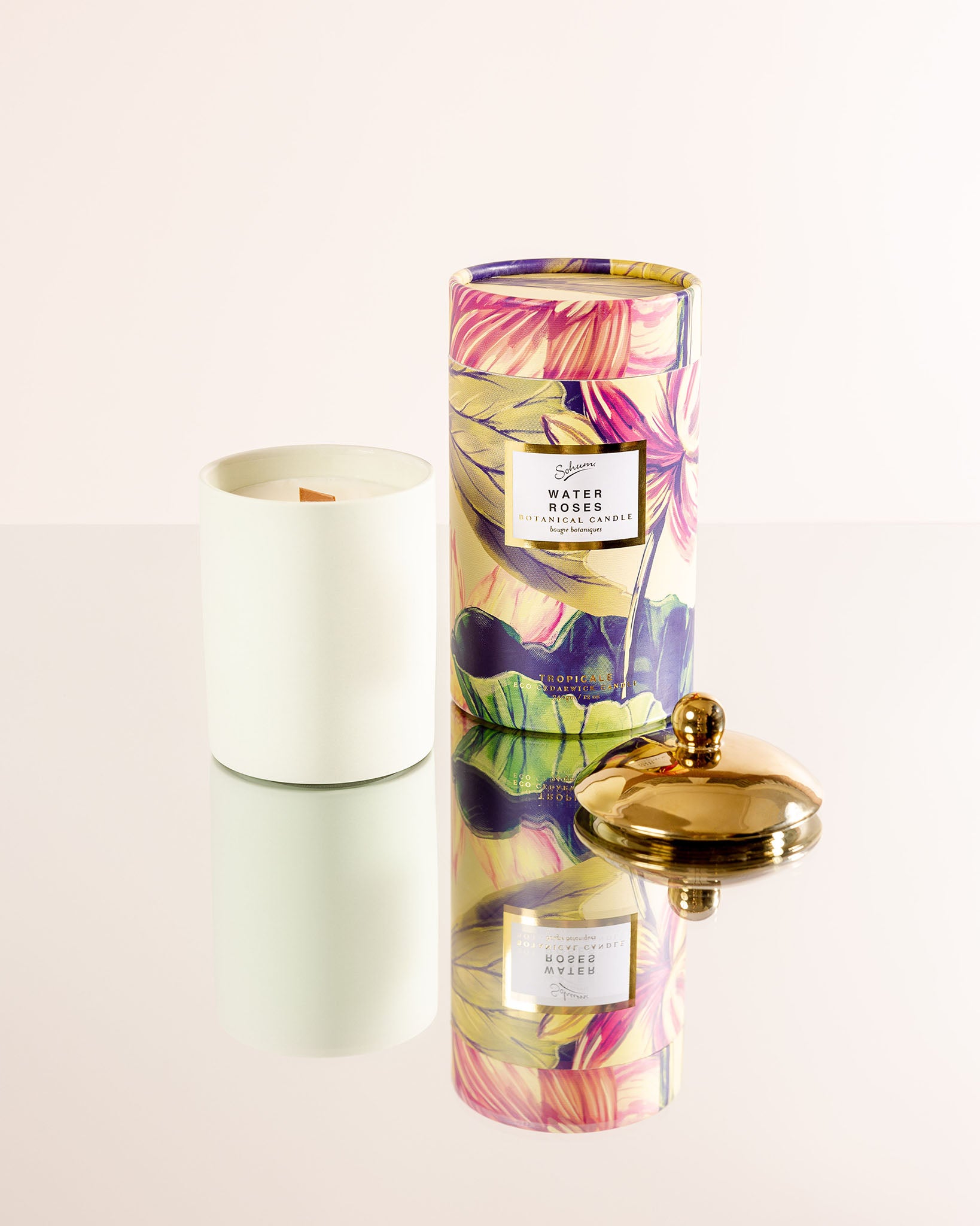 Water Roses Eco Candle